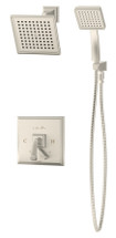 Symmons (S4208STNTRM) Oxford shower/hand shower system trim only with secondary integral diverter, satin nickel