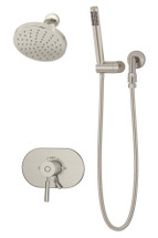 Symmons (S4308STNTRM) Sereno shower/hand shower system trim only with secondary integral diverter, Satin Nickel