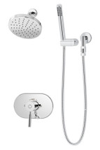 Symmons (S4308TRMTC) Sereno shower/hand shower system trim only with secondary integral diverter, chrome
