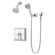 Symmons (S4508STNTRM) Canterbury shower/hand shower system trim only with secondary integral diverter, satin nickel