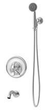 Symmons (S5104TRMTC) Winslet tub/hand shower system trim only with secondary integral diverter, chrome