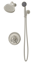 Symmons (S5108STNTRMTC) Winslet shower/hand shower system trim only with secondary integral diverter, Satin Nickel