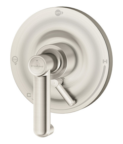  Symmons (S5300STNTRMTC) Museo shower valve trim only with secondary integral diverter/volume control, satin nickel