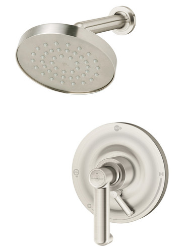  Symmons (S5301STNTRMTC) Museo shower system trim only with secondary integral volume control, satin nickel