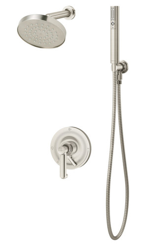  Symmons (S5308STNTRM) Museo shower/hand shower system trim only with secondary integral diverter, Satin Nickel
