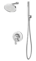 Symmons (S5308TRM) Museo shower/hand shower system trim only with secondary integral diverter, Chrome