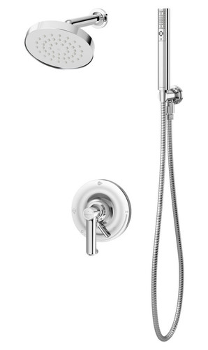  Symmons (S5308TRMTC) Museo shower/hand shower system trim only with secondary integral diverter, Chrome