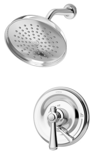  Symmons (S5401TRMTC) Degas shower system trim only with secondary integral volume control, chrome