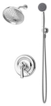 Symmons (S5408TRM) Degas shower/hand shower system trim only with secondary integral diverter, Chrome