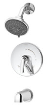Symmons (S5502TRMTC) Elm tub/shower system trim only with secondary integral diverter, chrome