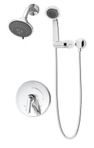 Symmons (S5508TRM) Elm shower/hand shower system trim only with secondary integral diverter, Chrome