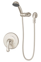 Symmons (S6603TRMSTNTC) Unity hand shower system trim only with secondary integral volume control, satin nickel