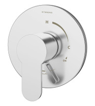 Symmons (S6700TRMTC) Identity shower valve trim only with secondary integral diverter/volume control, Chrome