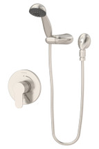 Symmons (S6703TRMSTNTC) Identity hand shower system trim only with secondary integral volume control, satin nickel
