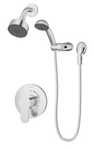 Symmons (S6708TRM) Identity shower/hand shower system trim only with secondary integral diverter. Chrome