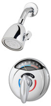 Symmons (1-100VT-TRM) Visu-Temp shower system, trim only, chrome