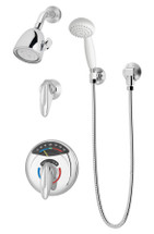 Symmons (1-117VT-FS-TRM) Visu-Temp shower/hand shower system, trim only, chrome