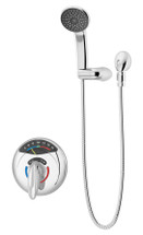 Symmons (1-250VT-H401-V-TRM) Visu-Temp hand shower system, trim only, chrome