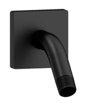Symmons (300SQ-MB) Duro Shower Arm and Flange, Matte Black