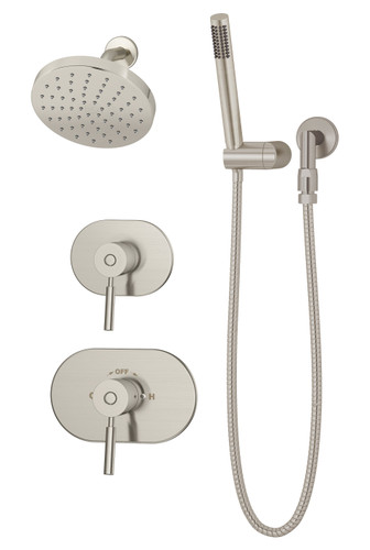  Symmons (4305-STN-TRM) Sereno shower/hand shower system trim only, satin nickel