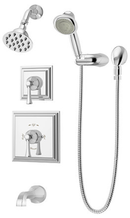  Symmons (4506TRMTC) Canterbury tub/shower/hand shower system trim only, chrome