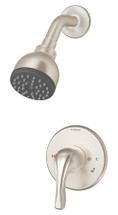 Symmons (9601PLRTRMSTNTC) Origins shower system, trim only, satin nickel