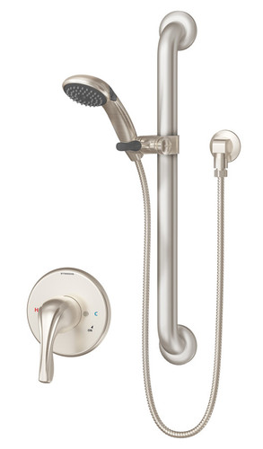  Symmons (9603PLRTRMSTNTC) Origins hand shower system, trim only, satin nickel