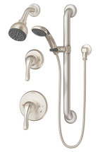 Symmons (9605PLRTRMSTNTC) Origins shower/hand shower system, trim only, satin nickel