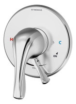 Symmons (S-9600-PLR-TRM) Origins shower trim only with secondary integral volume control, chrome