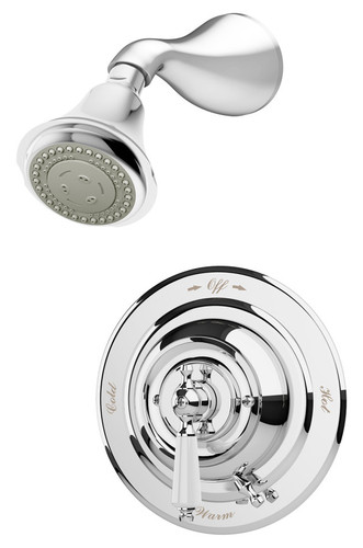  Symmons (S4401TRMTC) Carrington shower system trim only with secondary integral volume control, chrome