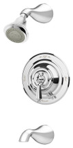 Symmons (S4402TRMTC) Carrington tub/shower system trim only with secondary integral diverter, chrome