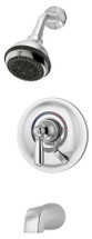 Symmons (S4702TRMTC) Allura shower system trim only with secondary integral diverter, chrome