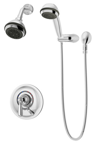  Symmons (S4708TRMTC) Allura shower/hand shower system trim only with secondary integral diverter, chrome