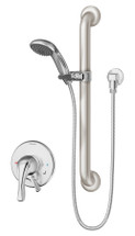 Symmons (S9603PLRTRMTC) Origins hand shower system with secondary integral volume control, trim only, chrome