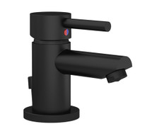 Symmons (SLS-3522-MB-1.5) Dia Single Handle Lavatory Faucet, Matte Black