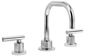  Symmons (SLW-3510-1.5) Dia two handle widespread lavatory faucet, Chrome