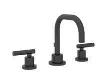 Symmons (SLW-3512-MB-1.5) Dia two handle widespread lavatory faucet, Matte Black