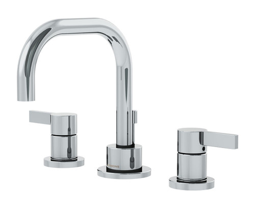  Symmons (SLW-3512-STN-H2-1.5) Dia two handle widespread lavatory faucet, Satin Nickel
