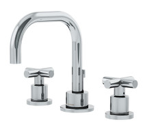Symmons (SLW-3512-STN-H3-1.5) Dia two handle widespread lavatory faucet, Satin Nickel
