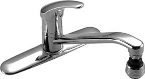  Symmons (S-23-1-BH) Origins single handle kitchen faucet, Chrome