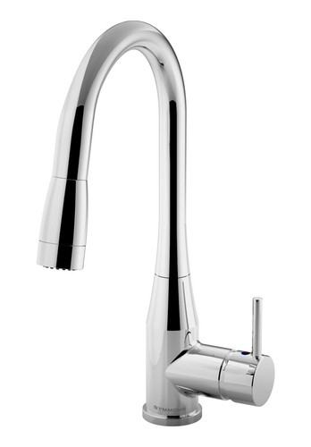  Symmons (S-2302-PD-1.5) Sereno single handle kitchen faucet, Chrome