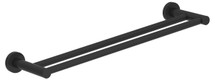 Symmons (353DTB-24-MB) Dia 24" double towel bar, Matte Black