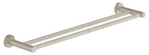 Symmons (353DTB-24-STN) Dia 24" double towel bar, Satin Nickel