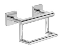 Symmons (363GBTP) Duro toilet paper holder with assist bar, Chrome