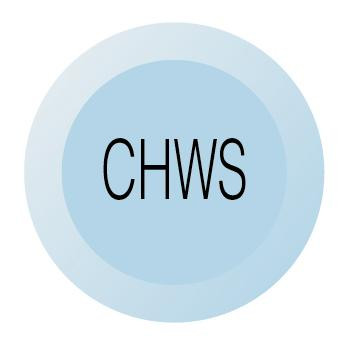  Chicago Faucets (216-678CHWSJKNF) Laboratory index button, light blue with black letters, CHWS