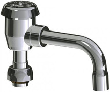 Chicago Faucets (S4BVBJKCP) 4-1/2" gooseneck swing spout with atmospheric vacuum breaker