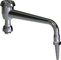 Chicago Faucets (L8BVBE7JKCP) 8" L Type Swing Spout with Atmospheric Vacuum Breaker