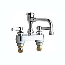 Chicago Faucets (895-L8BVBE2-2CP) Hot and Cold Water Sink Faucet