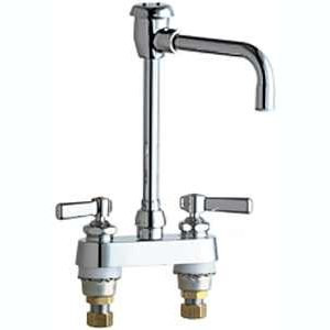  Chicago Faucets (895-GN8BVBE2-2CP) Hot and Cold Water Sink Faucet