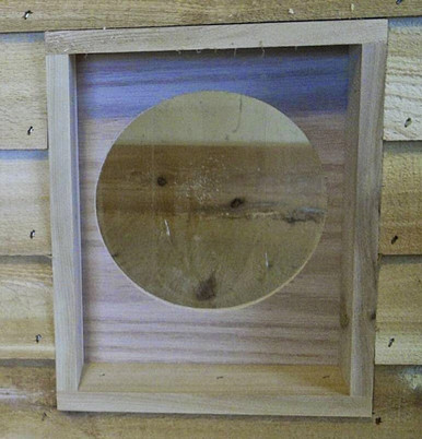UnderCover Pet Houses Round Door Insert for our outdoor cat houses for outside cats and feral cats